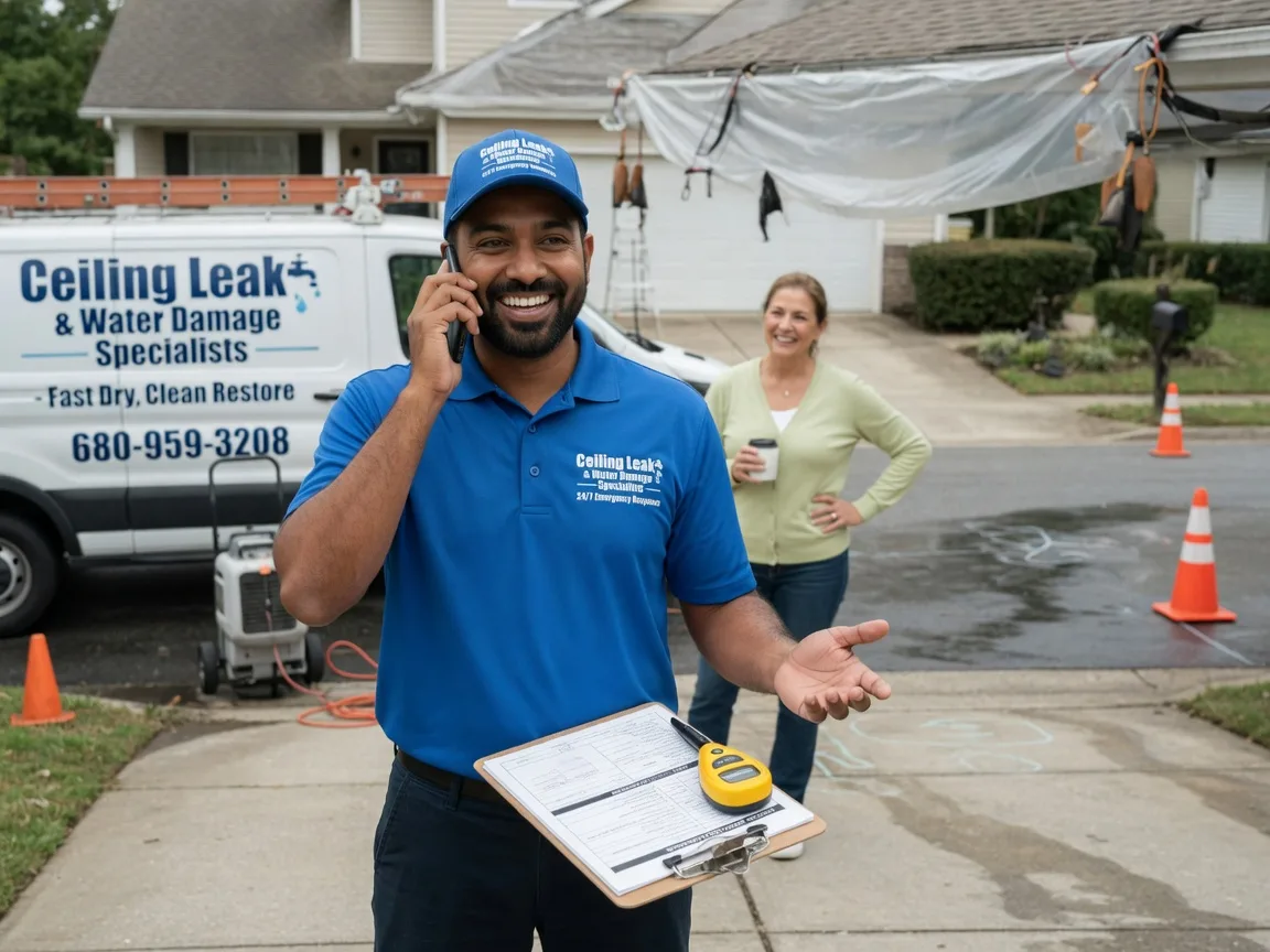 Ceiling Leak Cleanup Almont, CO FAQs
